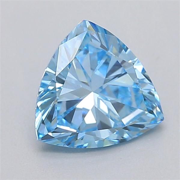 0.52 CT Fancy Vivid Blue TRIANGULAR