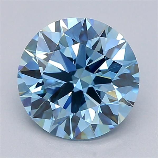 1.01 CT Fancy Vivid Blue ROUND