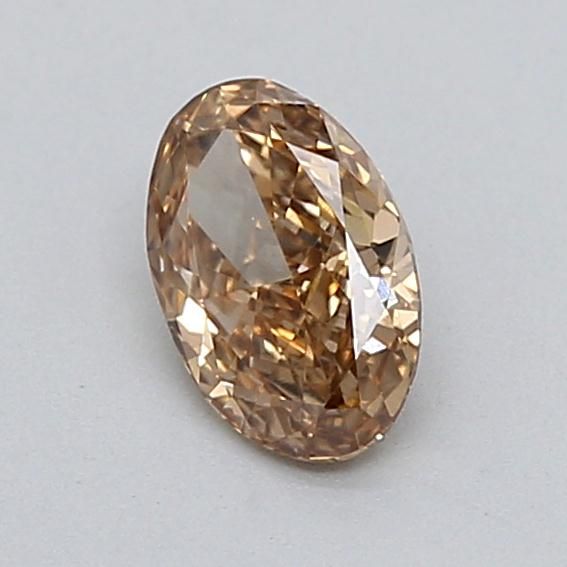 0.31 CT Fancy Light Brown OVAL