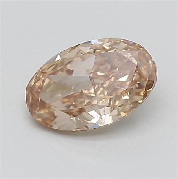 0.35 CT Fancy Light Brown OVAL