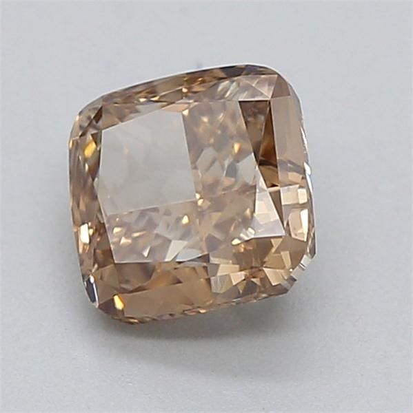 0.81 CT Fancy Light Brown CUSHION MODIFIED