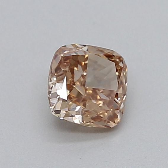 0.31 CT Fancy Light Brown CUSHION MODIFIED