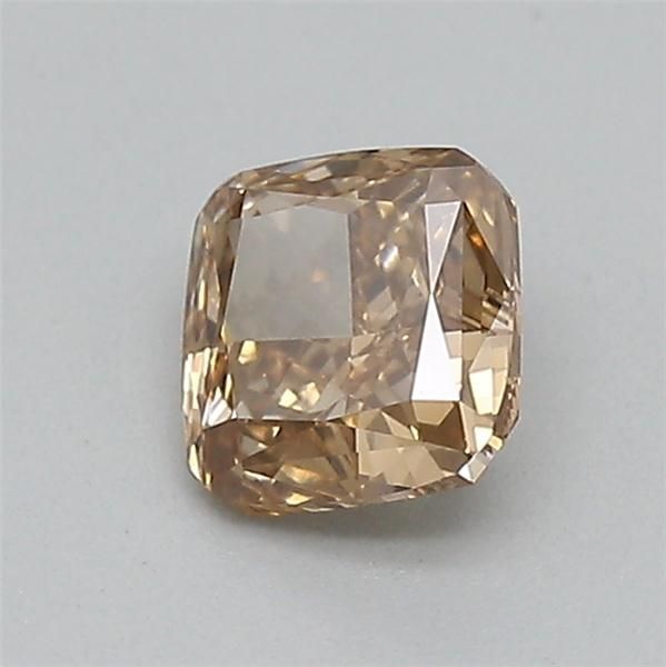 0.36 CT Fancy Light Brown CUSHION MODIFIED