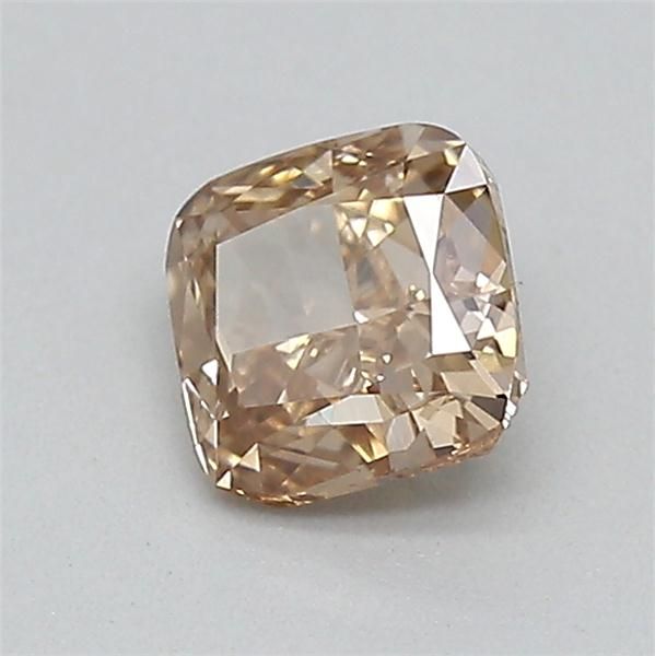 0.39 CT Fancy Light Brown CUSHION MODIFIED