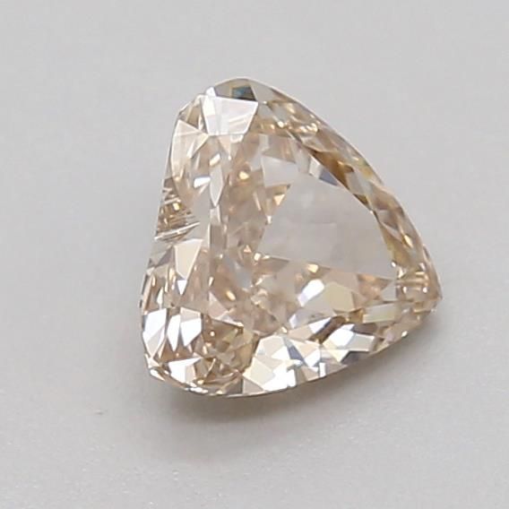0.3 CT Fancy Light Brown HEART