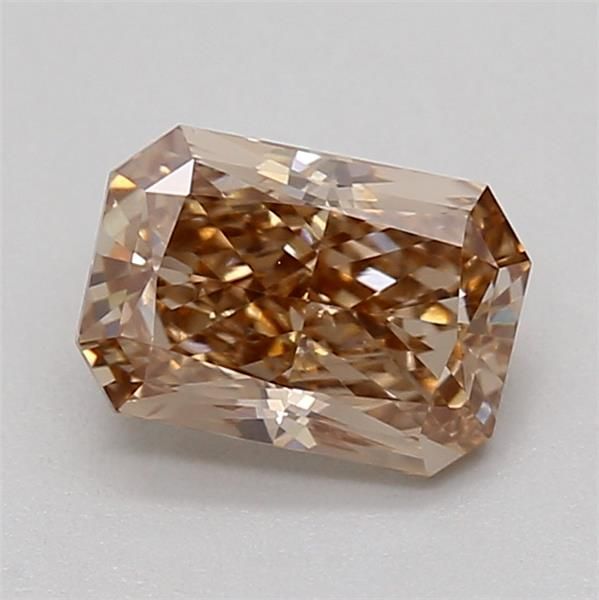 0.51 CT Fancy Light Brown RADIANT