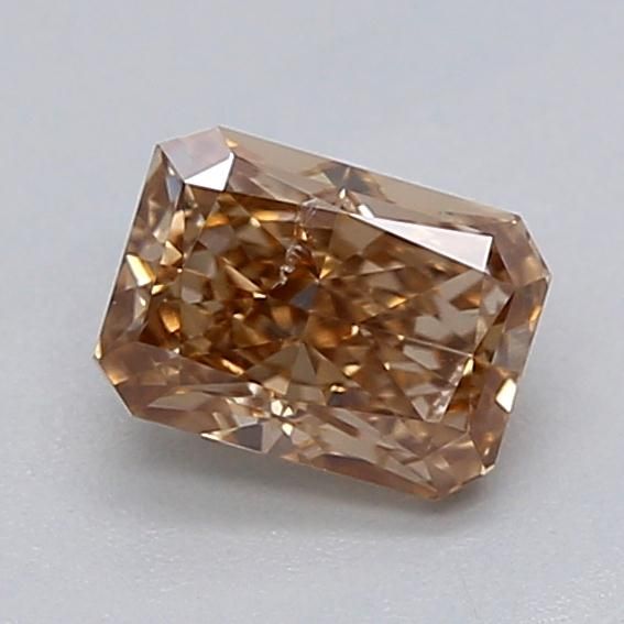 0.34 CT Fancy Light Brown RADIANT