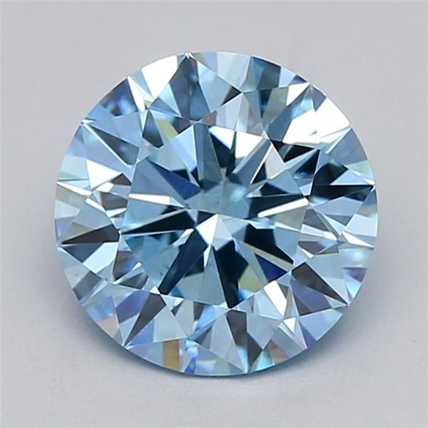 1.01 CT Fancy Vivid Blue ROUND