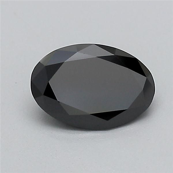 0.75 CT Fancy Black OVAL