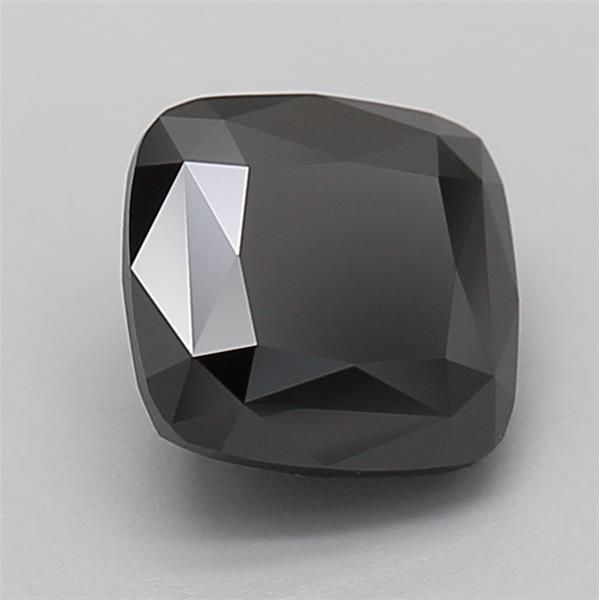 1.14 CT Fancy Black CUSHION BRILLIANT