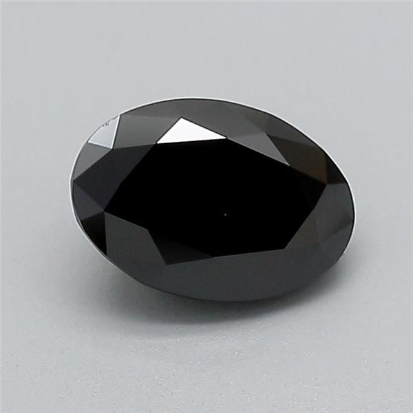1.08 CT Fancy Black OVAL