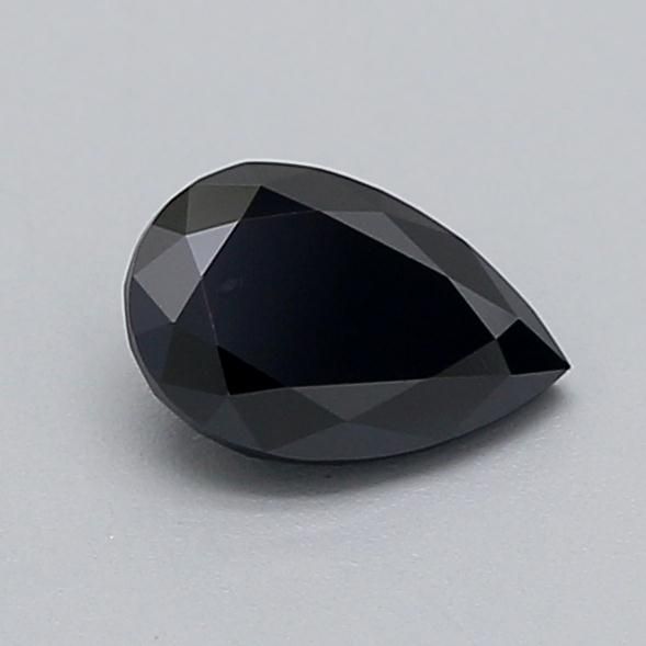 0.39 CT Fancy Black PEAR
