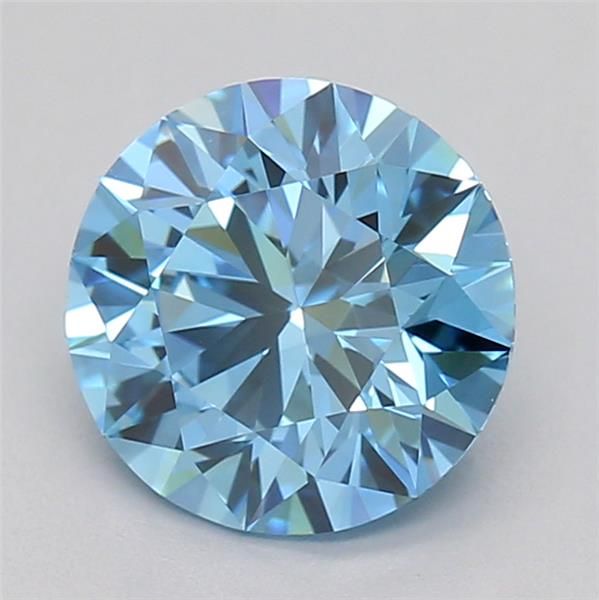 1.01 CT Fancy Vivid Blue ROUND