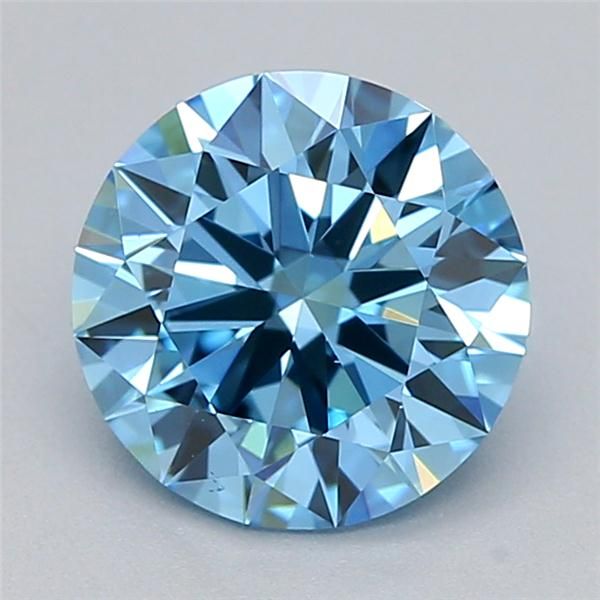 1.0 CT Fancy Vivid Blue ROUND