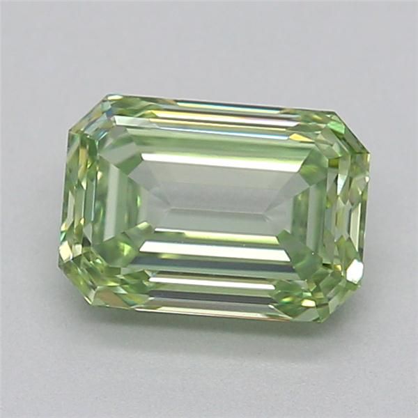 0.76 CT Fancy Vivid Green EMERALD