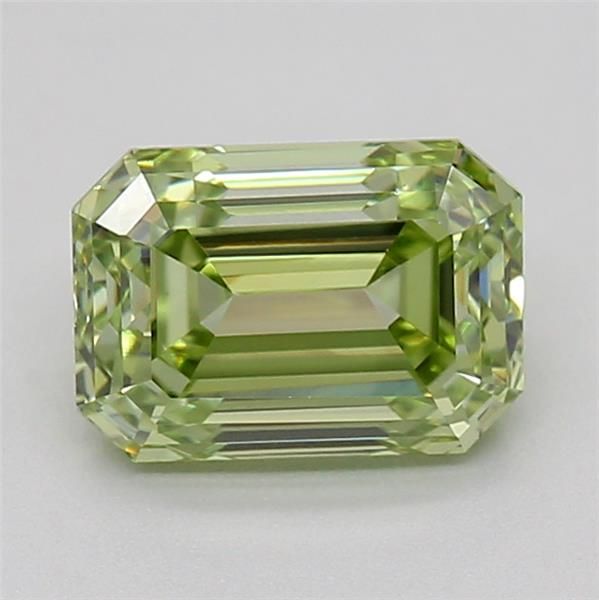 0.8 CT Fancy Vivid Green EMERALD