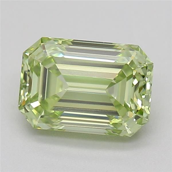 0.9 CT Fancy Vivid Green EMERALD