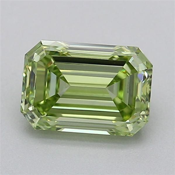 0.75 CT Fancy Vivid Green EMERALD