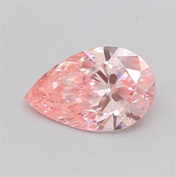 0.74 CT Fancy Vivid Pink PEAR
