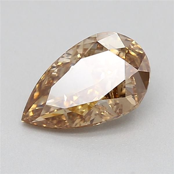 0.54 CT Fancy Brown PEAR