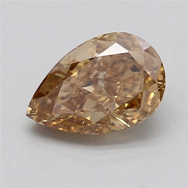 0.58 CT Fancy Brown PEAR