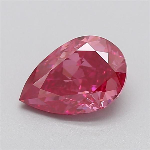 1.24 CT Fancy Deep Pink PEAR