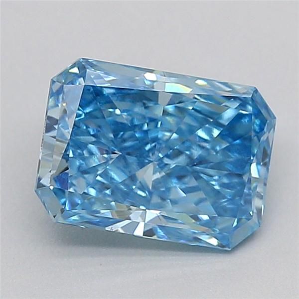 1.49 CT Fancy Vivid Blue RADIANT