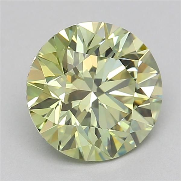 1.07 CT Fancy Intense Green ROUND