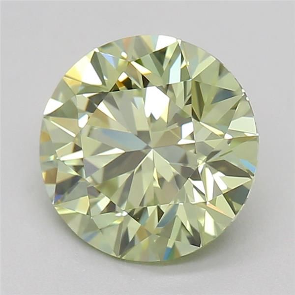 1.07 CT Fancy Intense Green ROUND