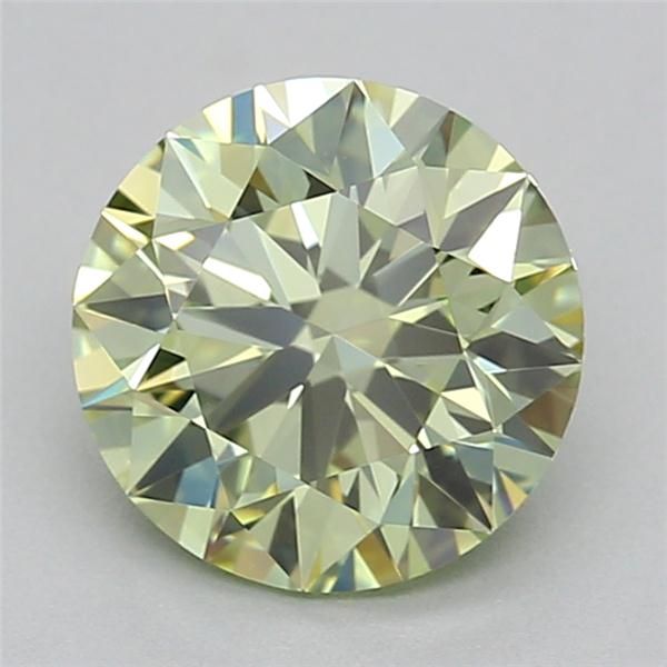 1.07 CT Fancy Intense Green ROUND