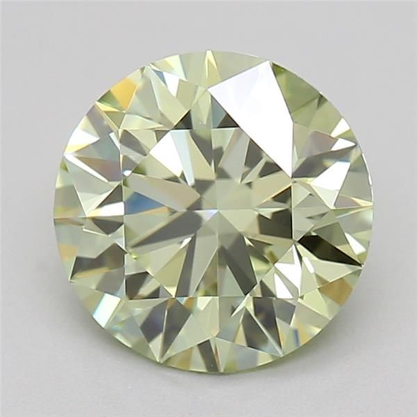 1.07 CT Fancy Intense Green ROUND