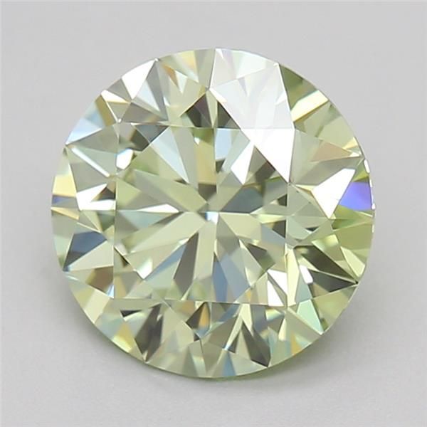 1.07 CT Fancy Intense Green ROUND