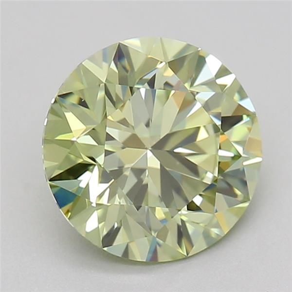 1.06 CT Fancy Intense Green ROUND