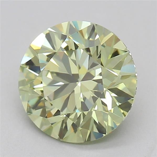 1.06 CT Fancy Intense Green ROUND