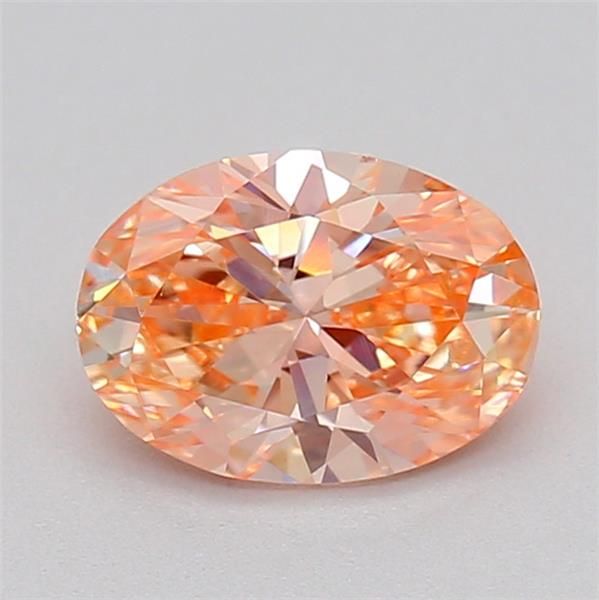 0.48 CT Fancy Vivid Pink OVAL