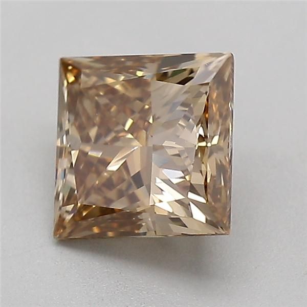0.99 CT Fancy Light Yellow Brown PRINCESS