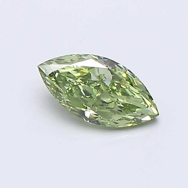 0.5 CT Fancy Vivid Green MARQUISE