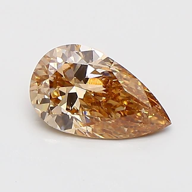 0.78 CT Fancy Brown PEAR
