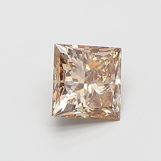 0.7 CT Fancy Light Brown PRINCESS