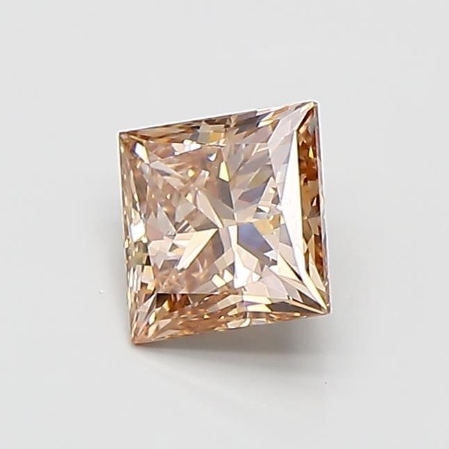 0.89 CT Fancy Light Brown PRINCESS
