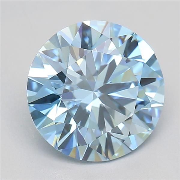 1.07 CT Fancy Vivid Blue ROUND