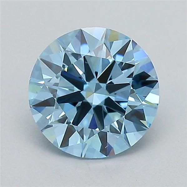 1.0 CT Fancy Vivid Blue ROUND