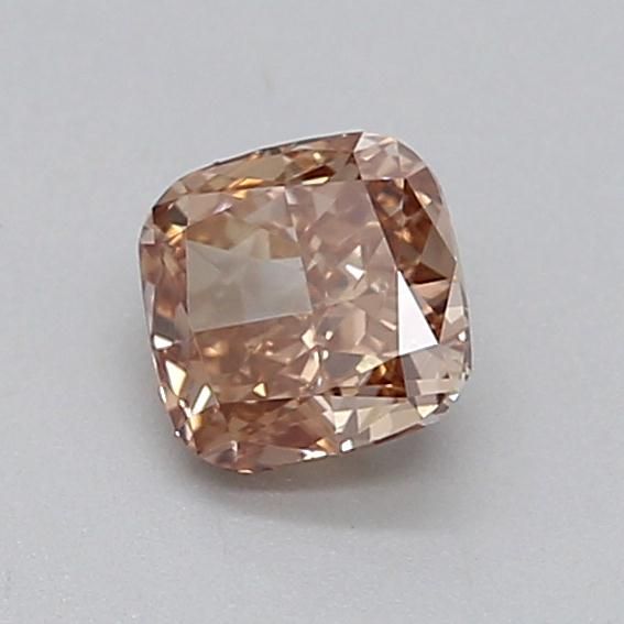 0.37 CT Fancy Brown CUSHION MODIFIED