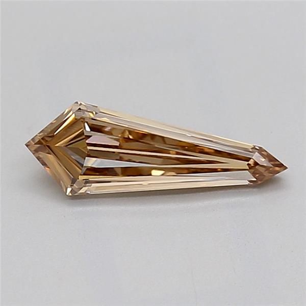 0.65 CT Fancy Light Brown HEXAGONAL