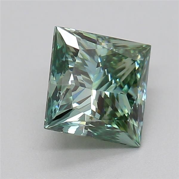 0.7 ct lab-grown Princess Diamond