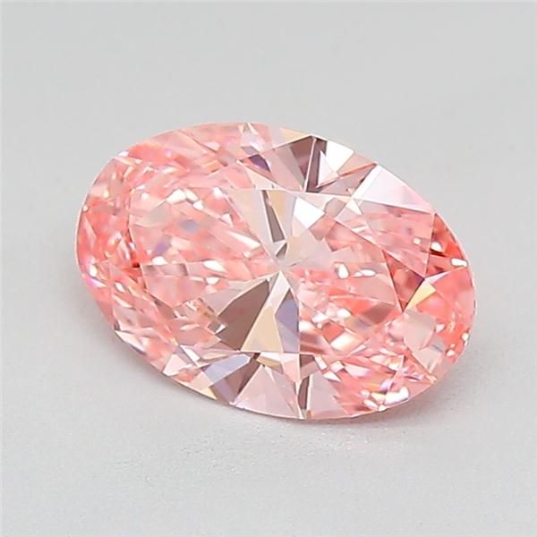1.06 CT Fancy Vivid Pink OVAL