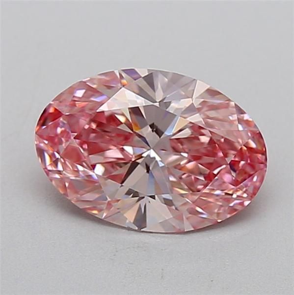 1.13 CT Fancy Intense Pink OVAL