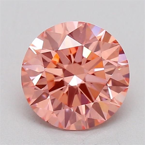 0.86 CT Fancy Vivid Pink ROUND