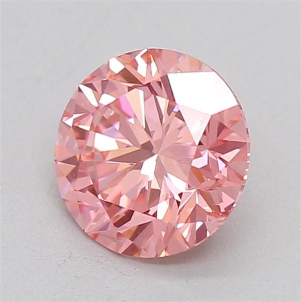 0.85 CT Fancy Vivid Pink ROUND