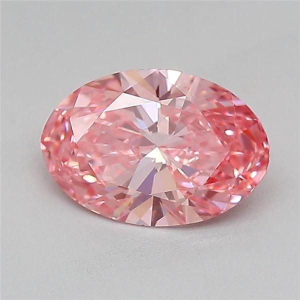 1.05 CT Fancy Vivid Pink OVAL